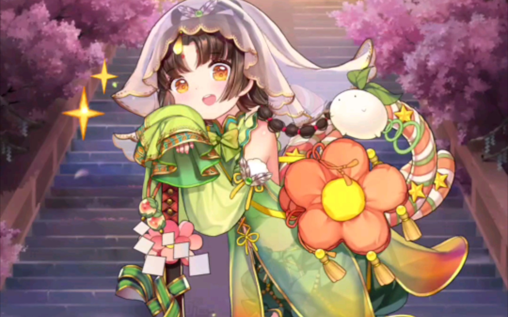 【放置少女】牛若丸角色立绘