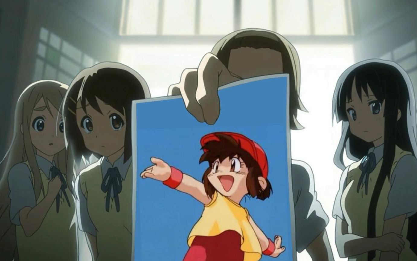 前轻音部death devil唱op之 - 果然!佐上纯是先生小时候演的!