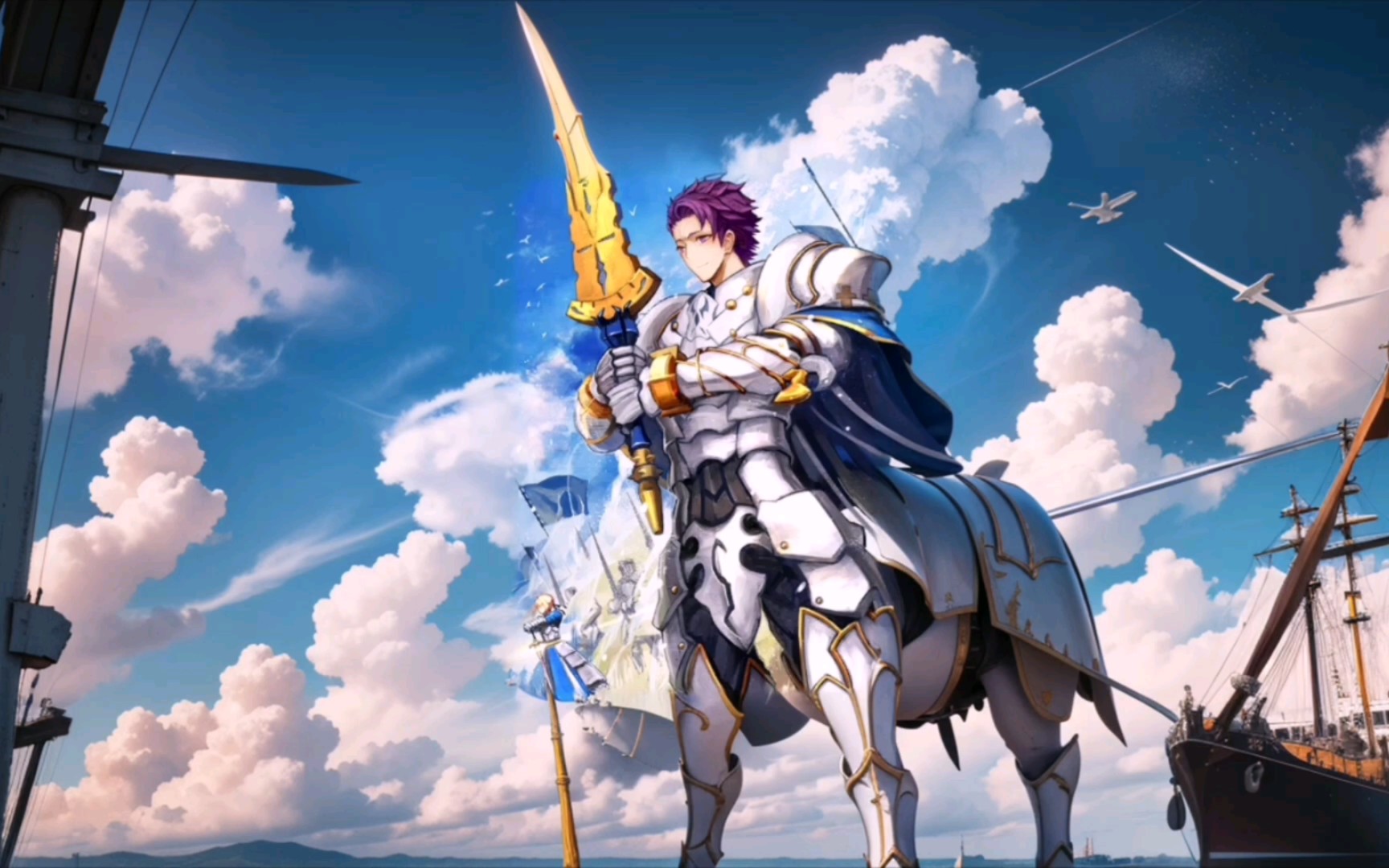 ai拓展,但是fgo立绘【saber】