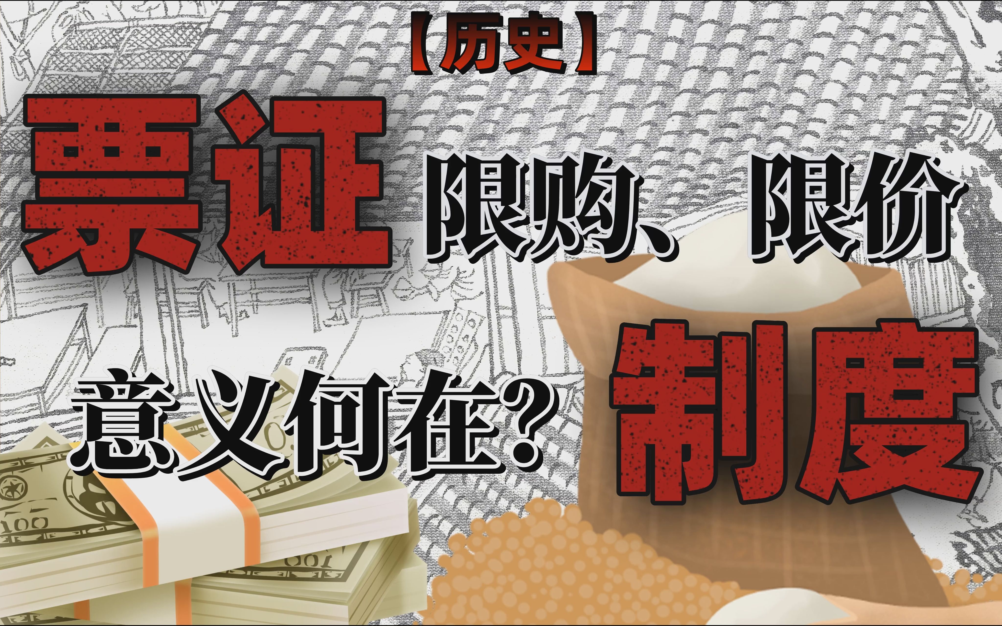 【历史】票证制度,限购、限价意义何在?哔哩哔哩bilibili