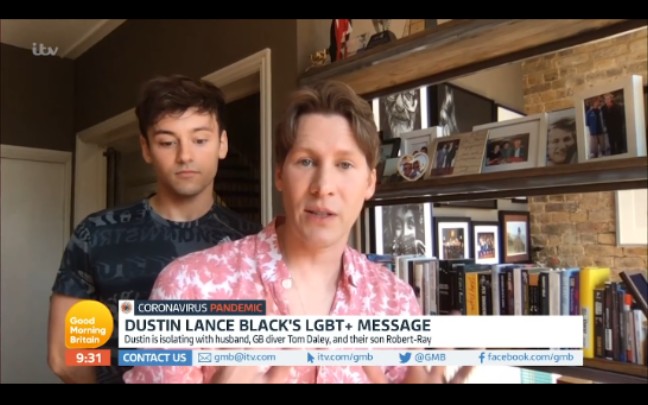 【tom daley/dustin lance black】兰斯&戴利谈他们的隔离生活(生肉)