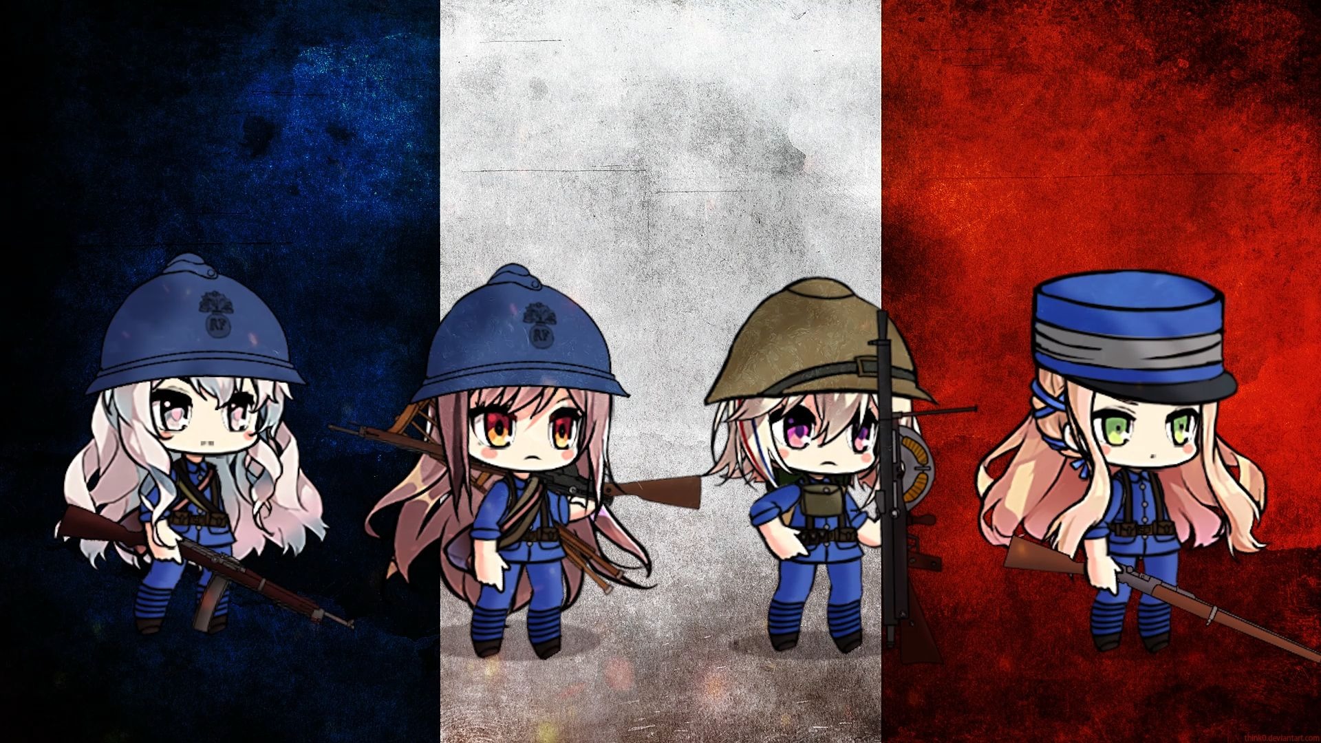 【少女前线】战地1人形