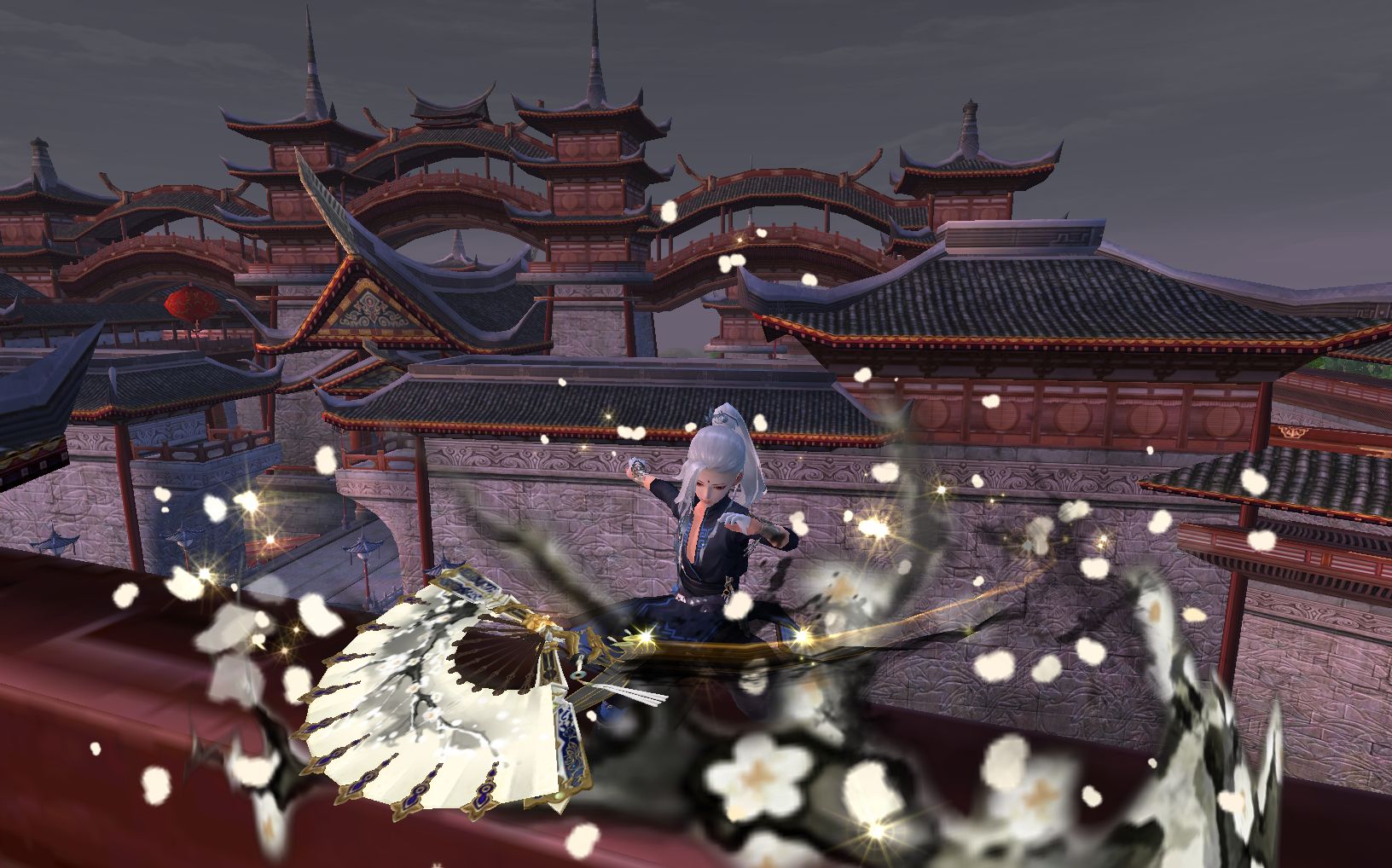 【剑网三】七周年江湖画扇 暗香疏影特效—秀太视角