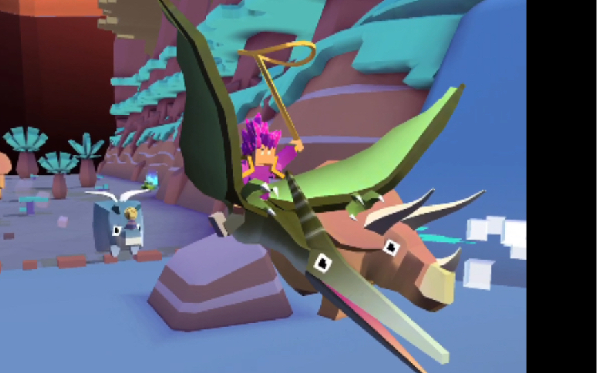 【疯狂动物园】孩童时的梦想:骑上翼龙飞翔!