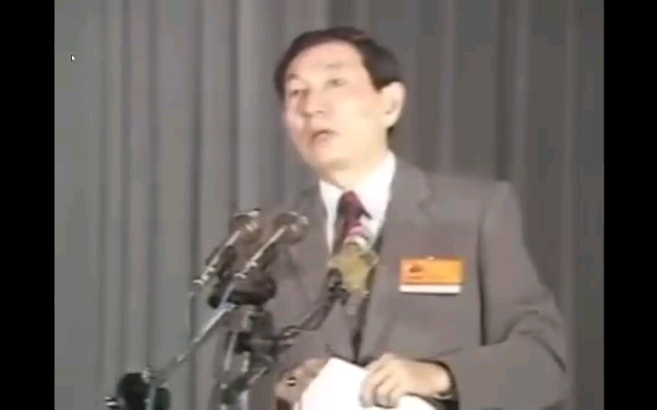 1988年上海市长候选人演讲全程(含“主动交代”与书记互动谈笑风生)哔哩哔哩bilibili