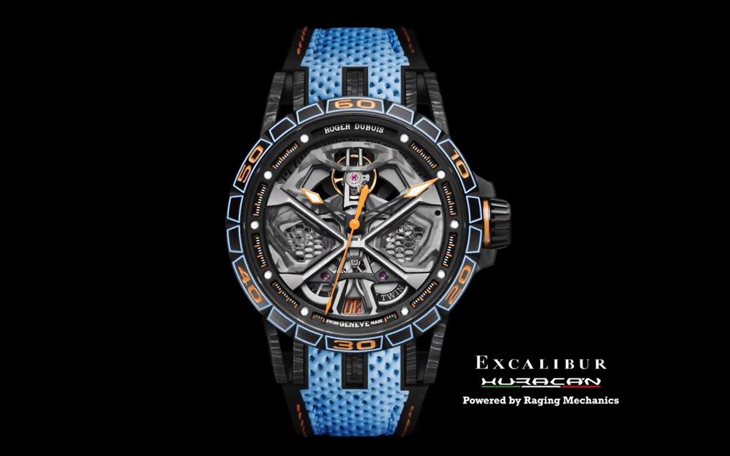 瑞士钟表制造商Roger Dubuis与兰博基尼合作推出一款定制腕表哔哩哔哩bilibili