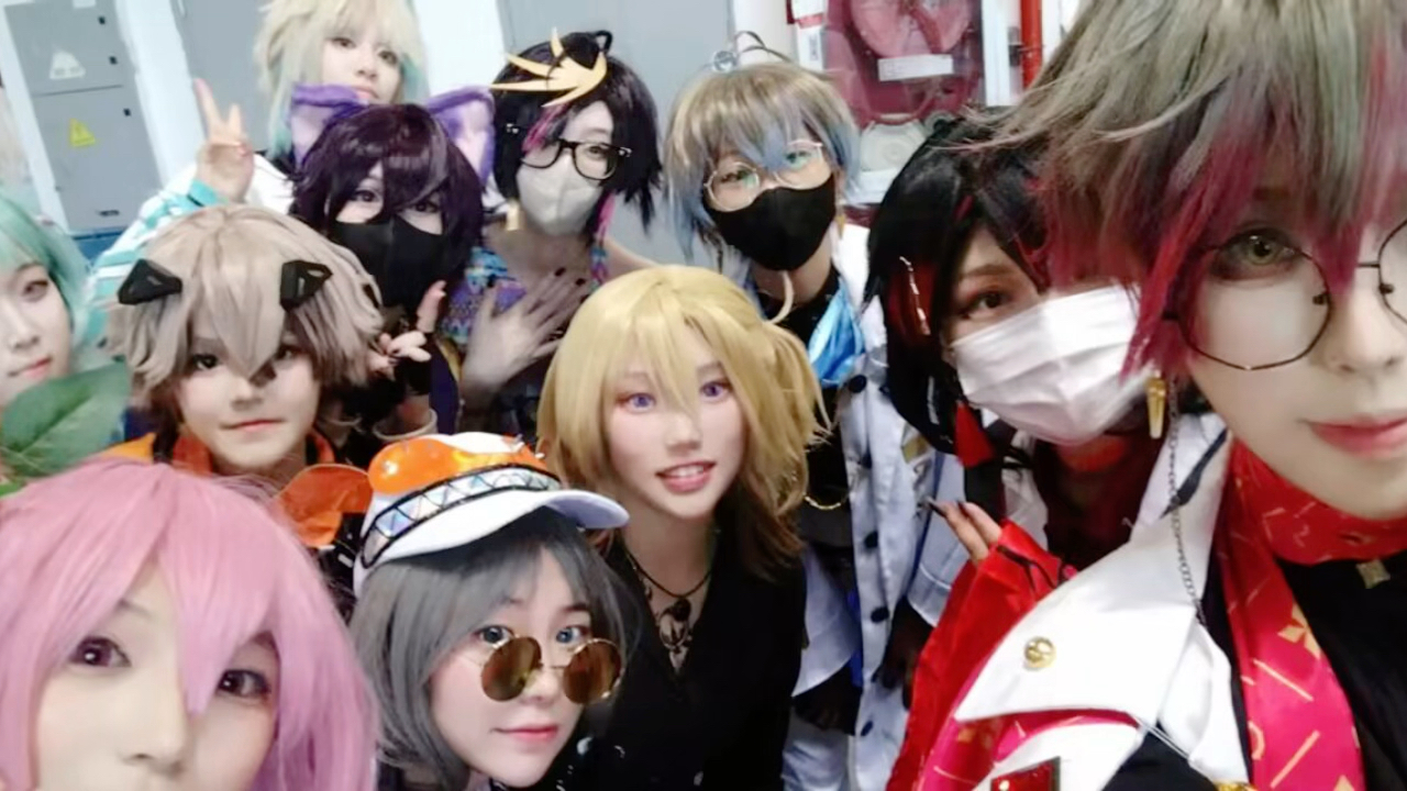 漫展团建!合照!