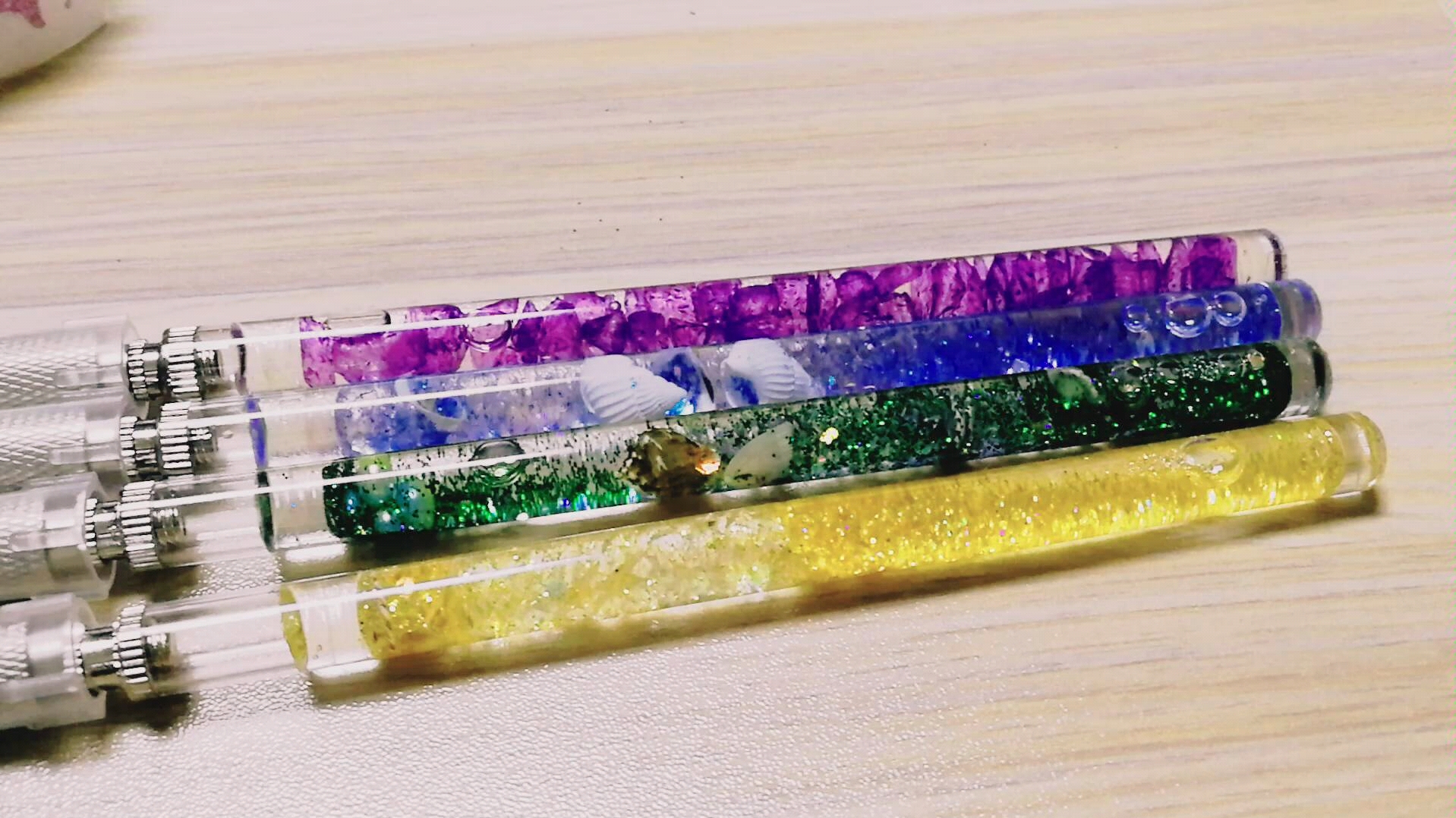 手工流沙笔刀成品展示