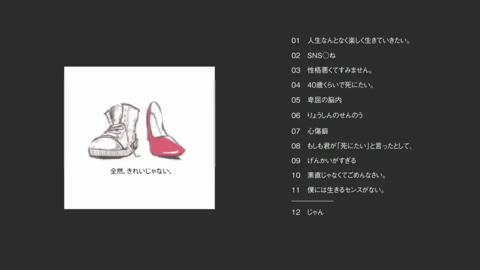 青谷 全然、きれいじゃない。 cd初盤 - 邦楽