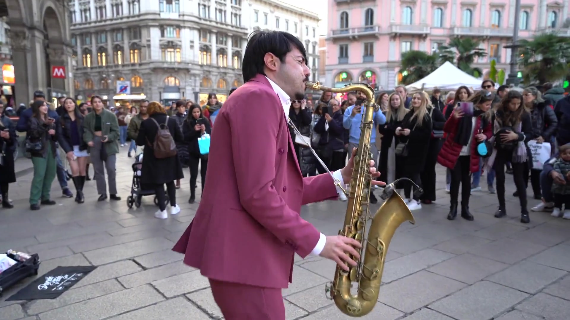 斩杀神曲epicsaxguy街头艺人街头表演萨克斯演奏