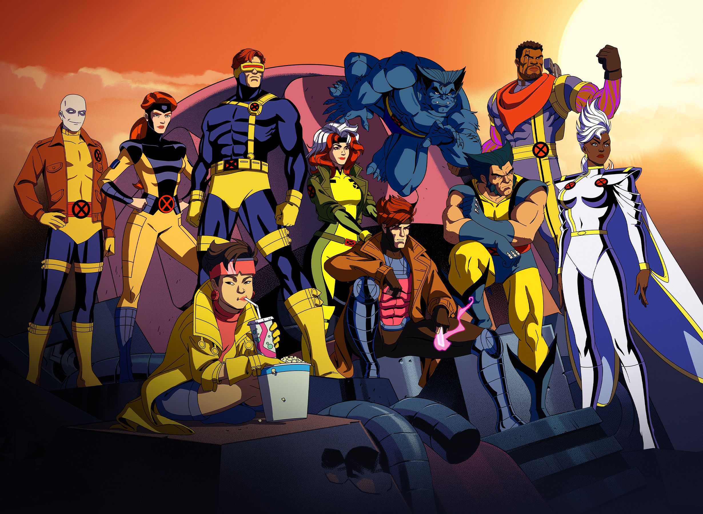 漫威动画《x战警97》新预告,太阳黑子 电索 毕肖普 夜行者等新加盟