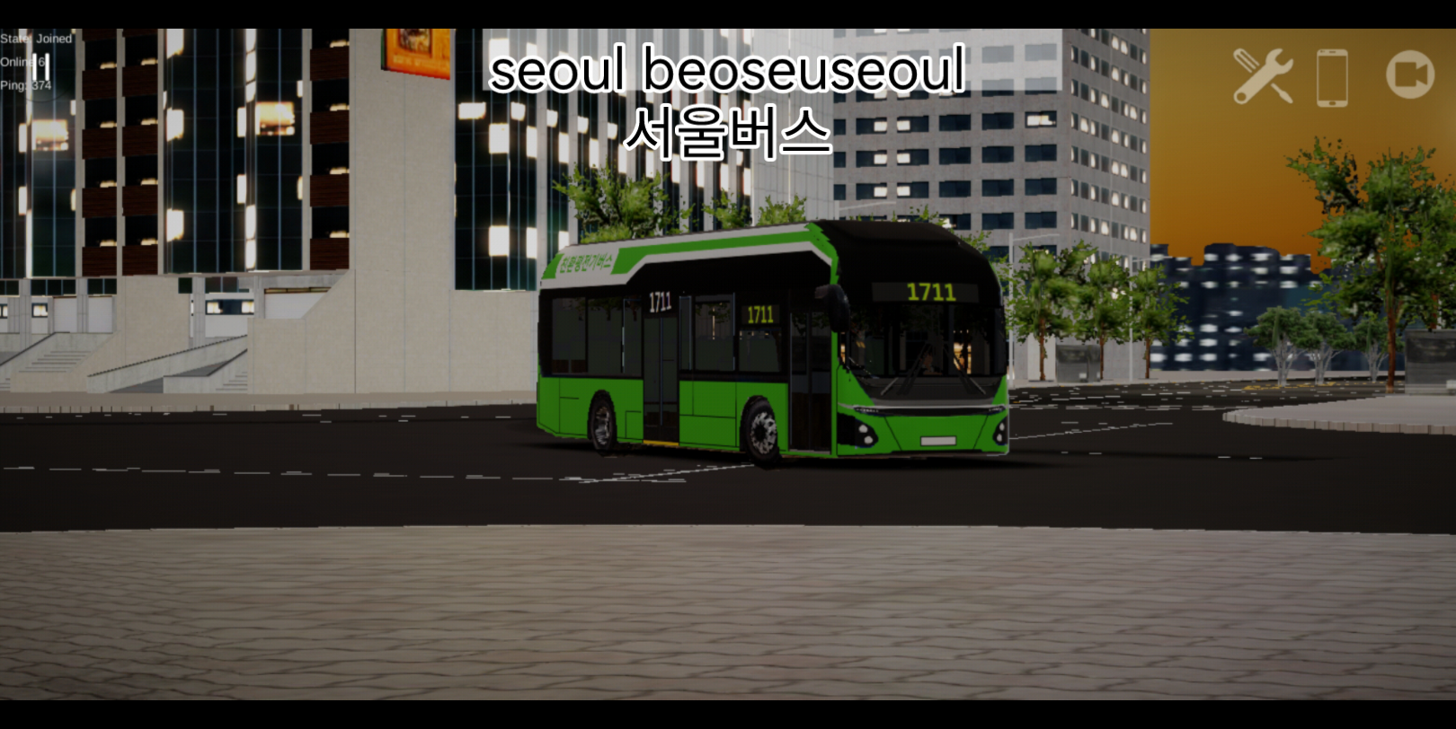 Seoul Bus(1711线)哔哩哔哩bilibili