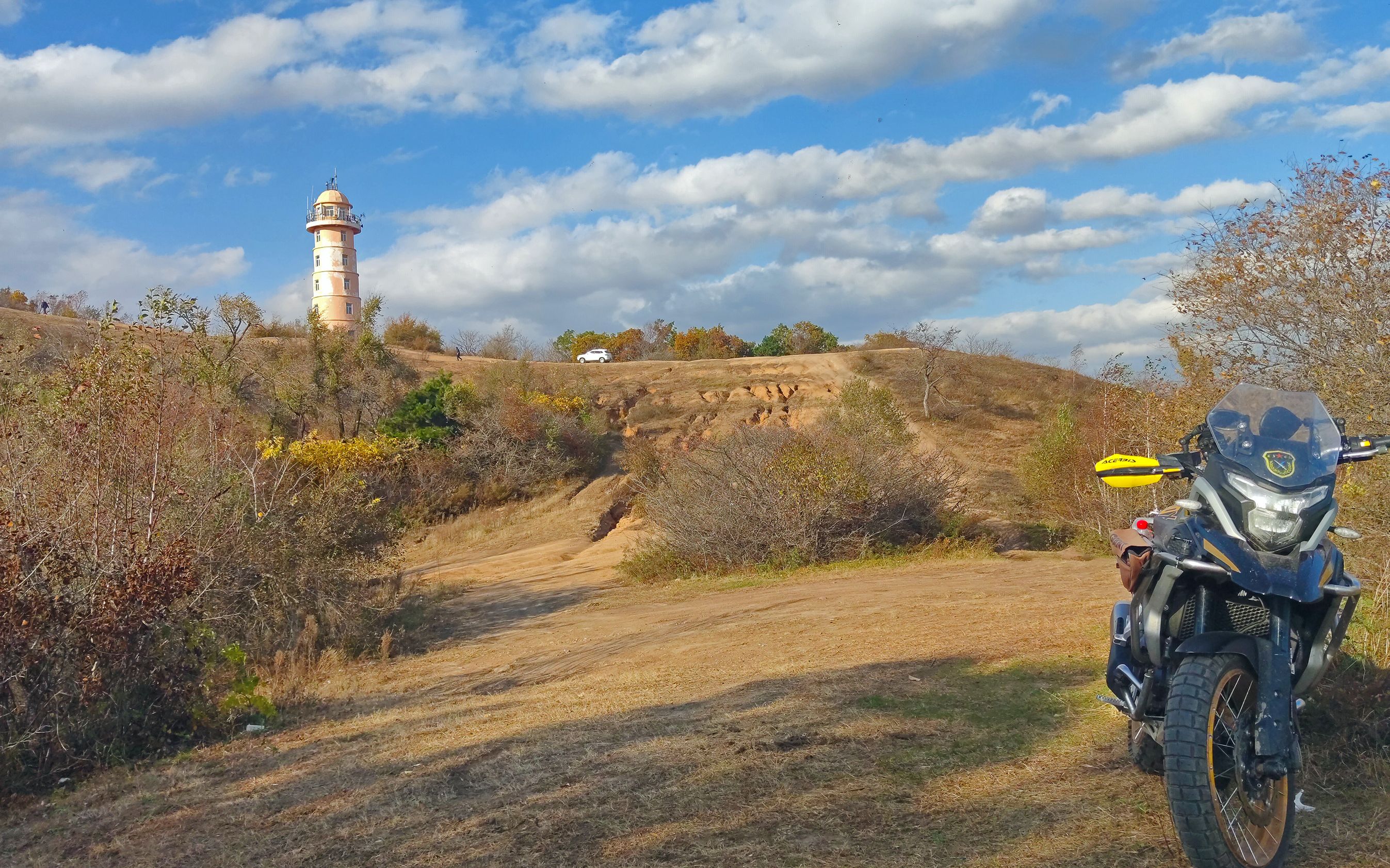adv越野骑行 偶遇野鸡 长春市区最高点风光 · 大顶子山 凯越500x越野