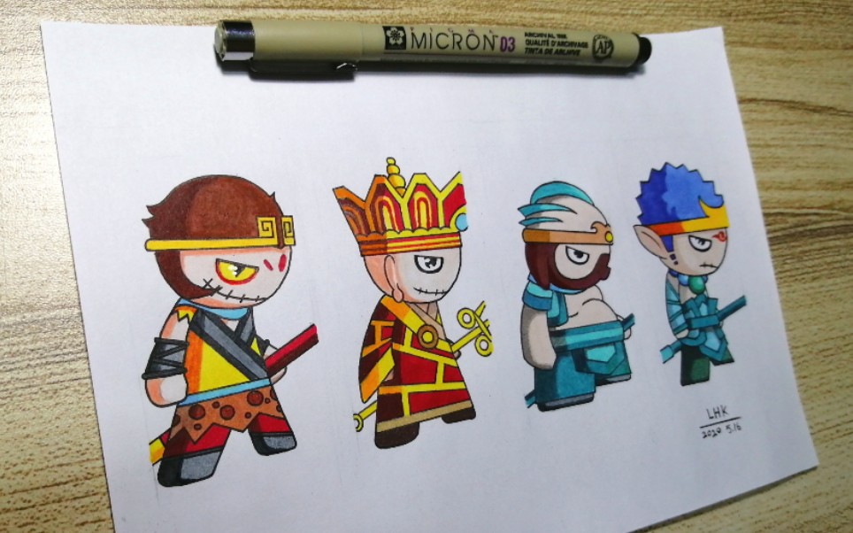 【手绘】童年游戏—造梦西游