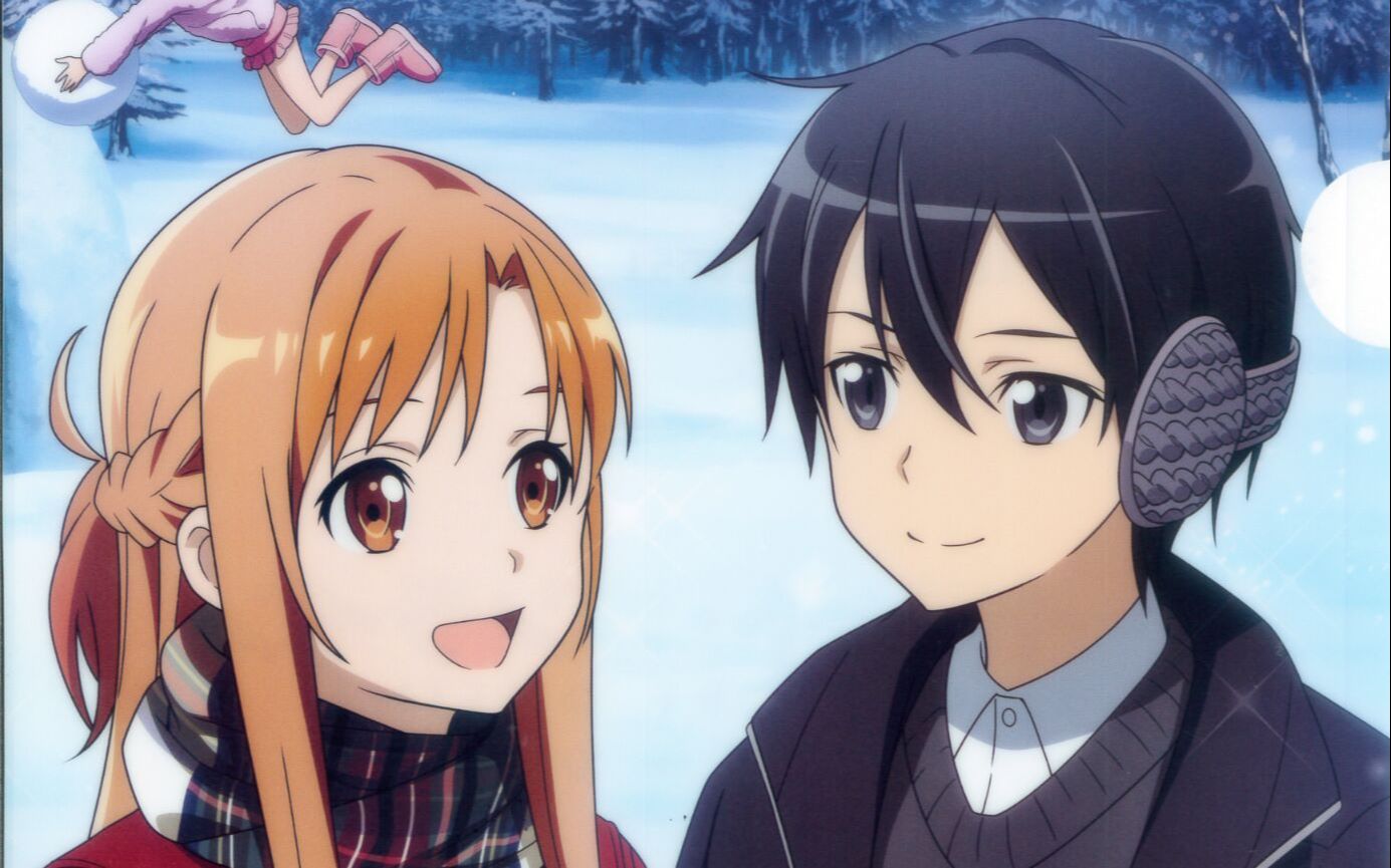 勇者穿着cosplay桐人的衣服上街 哇 我是结婚有了孩子的桐人_哔哩哔哩