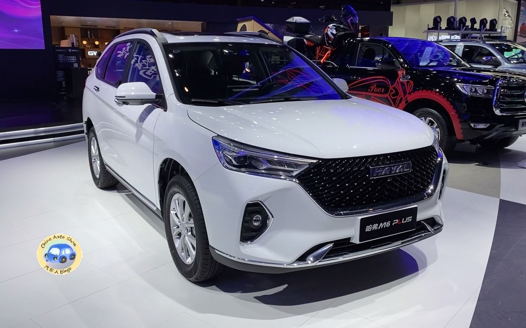 2021款长城哈弗m6 plus静态体验,全方位展示后,买不买做个参考