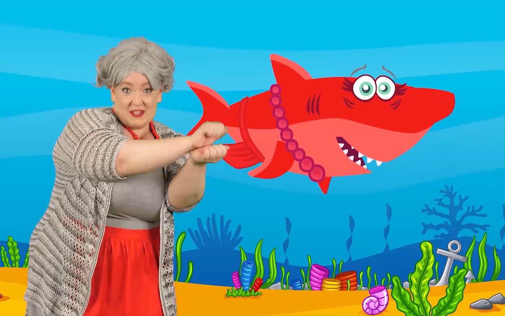 [图]Baby Shark + More Nursery Rhymes-Bounce Patrol