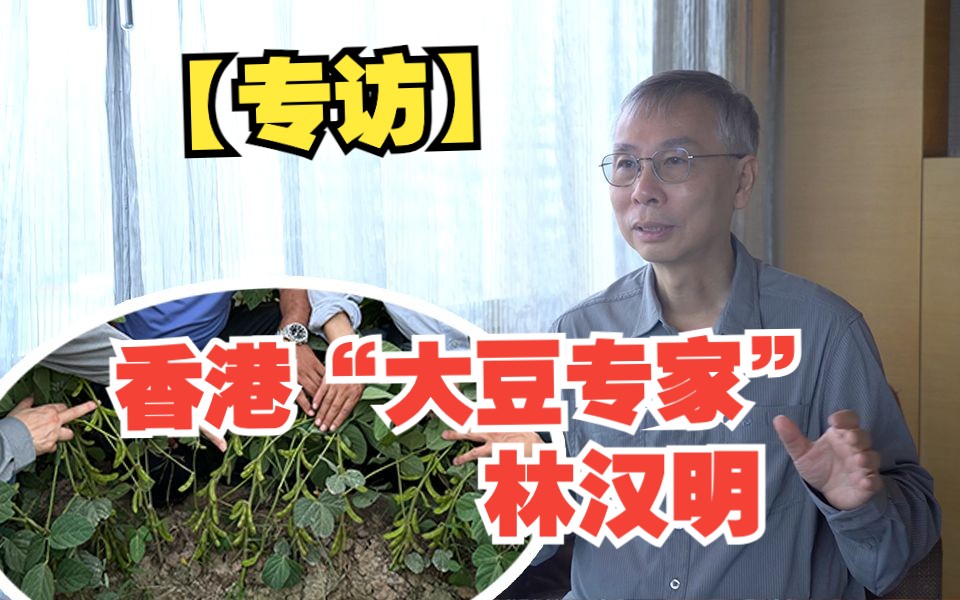 【专访】香港“大豆专家”林汉明 帮助多地解决种植难题 将“希望的种子”播撒在世界农田和学子内心哔哩哔哩bilibili