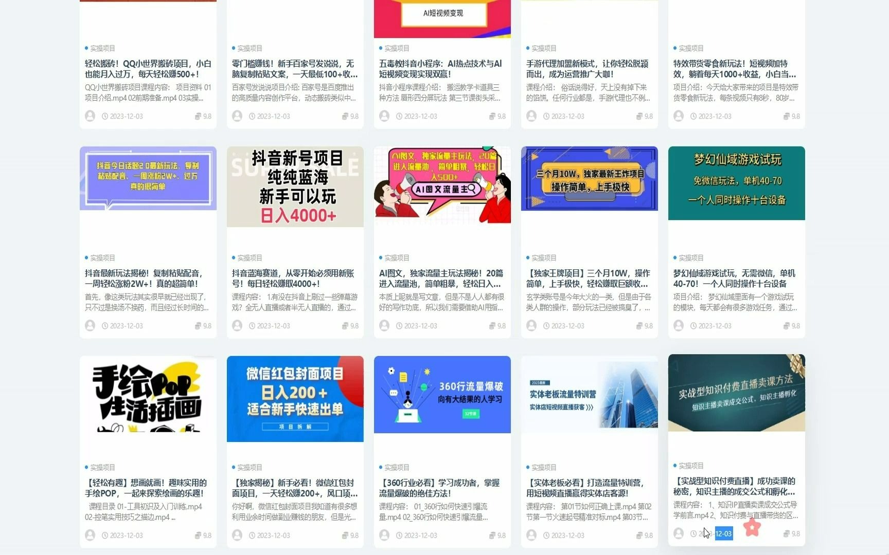 抖音新程序=抖音程序包名