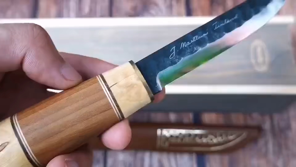 marttiini芬兰刀 野蛮人纪念款