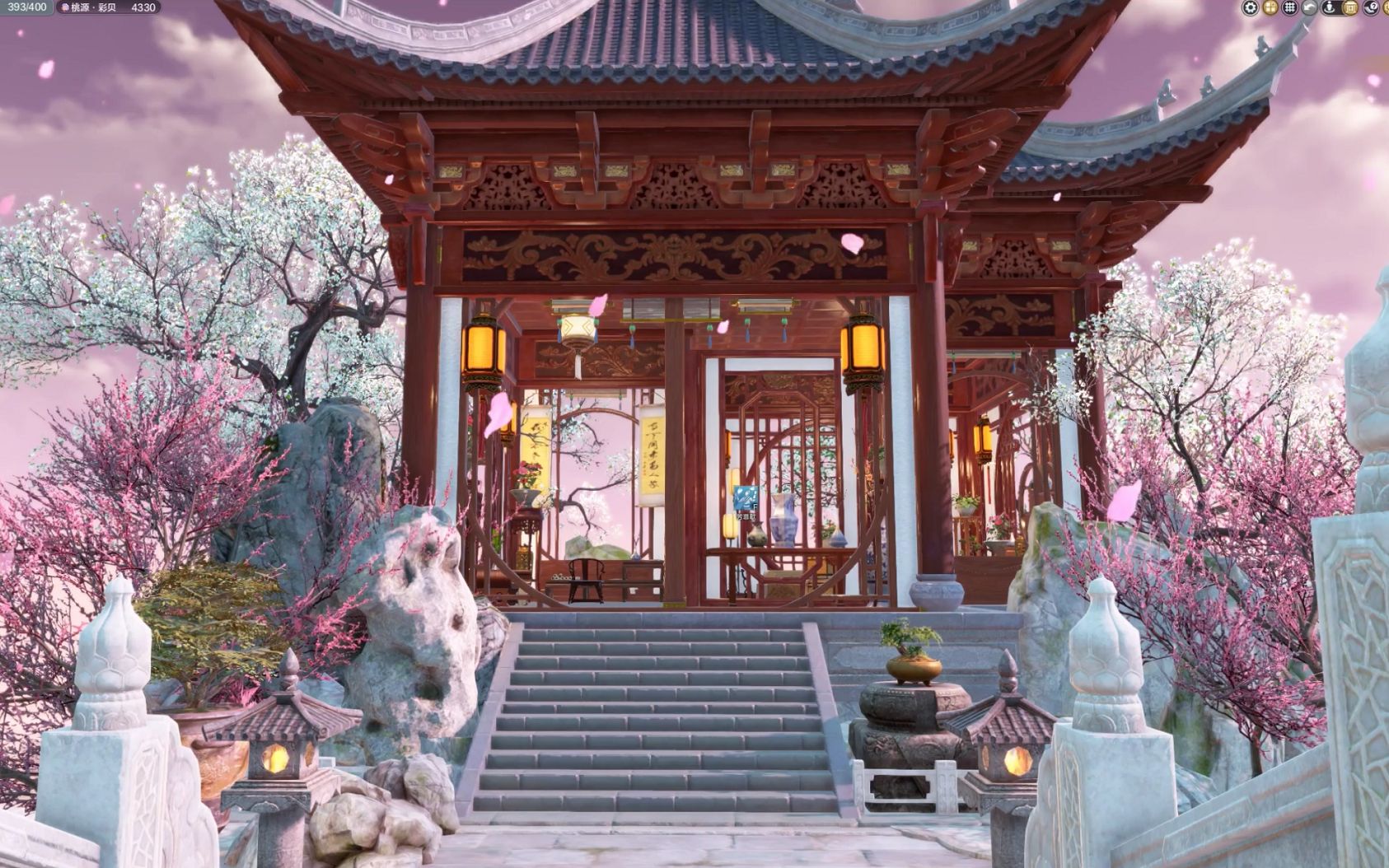 天刀ol家园-空中小建筑(带电梯)_哔哩哔哩bilibili_天涯明月刀ol