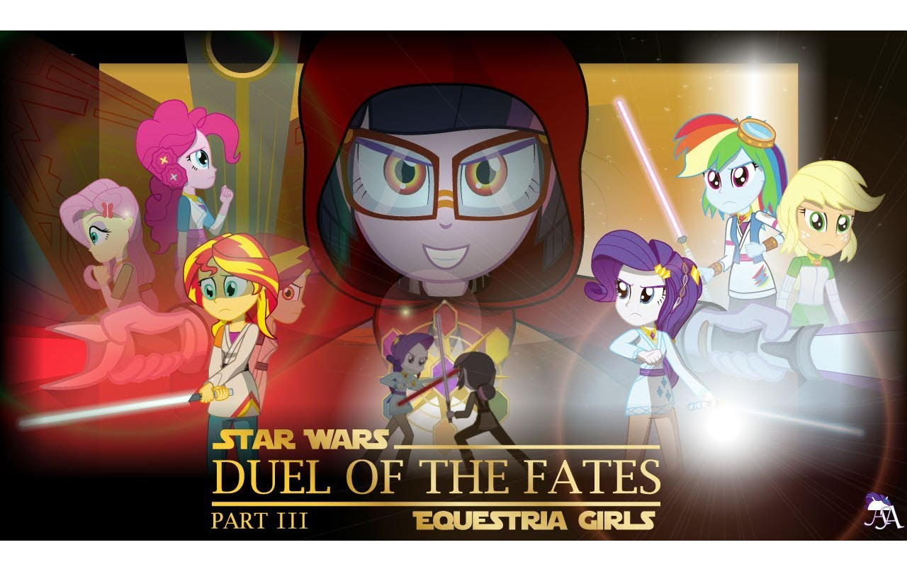 [图]【Amante Animations】Duel of the Fates : Part 3-1 [MLP EQG x Star Wars Crossover]