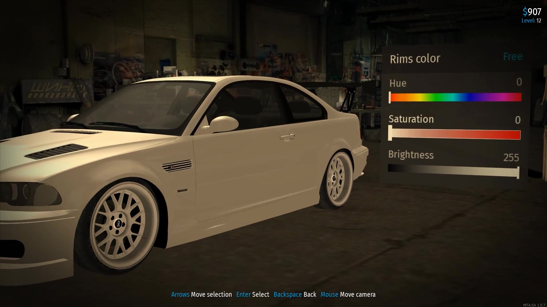 【gtasa】在gtasa里面玩改装车?改一辆信仰m3gtr