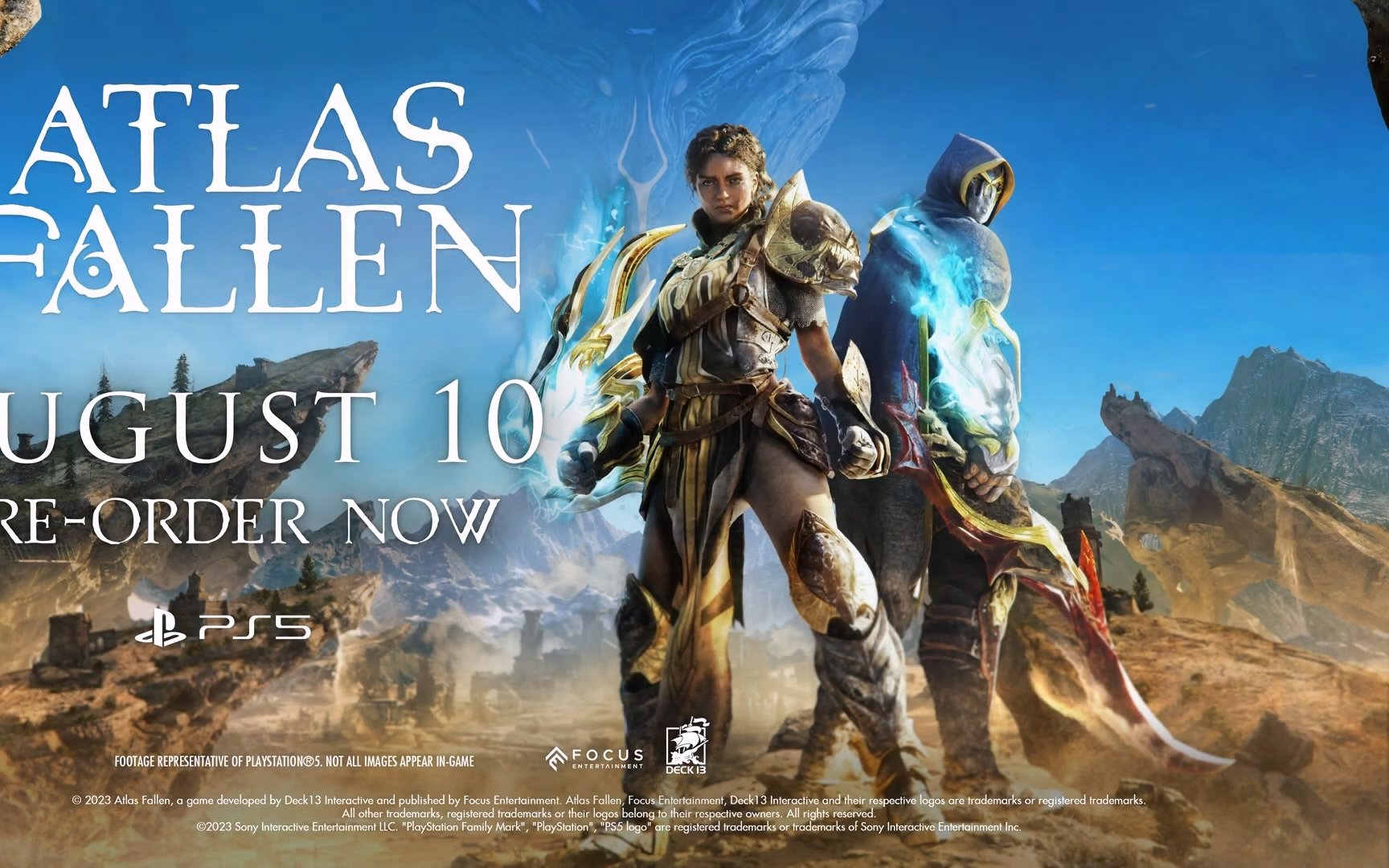 arpg游戏《尘封大陆atlas fallen》ps5预告