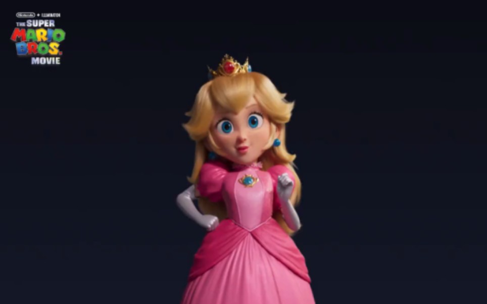 【四月五日】超级马里奥兄弟大电影 桃子公主推特宣传cm