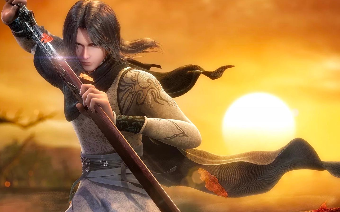 【天行九歌/盖聂/个人向】白衣胜雪少年聂,侠骨仁心天下顾