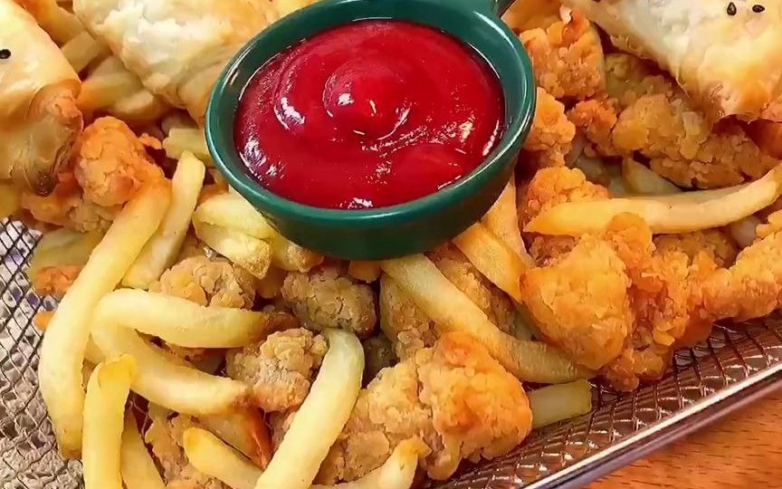 你爱吃薯条还是鸡米花