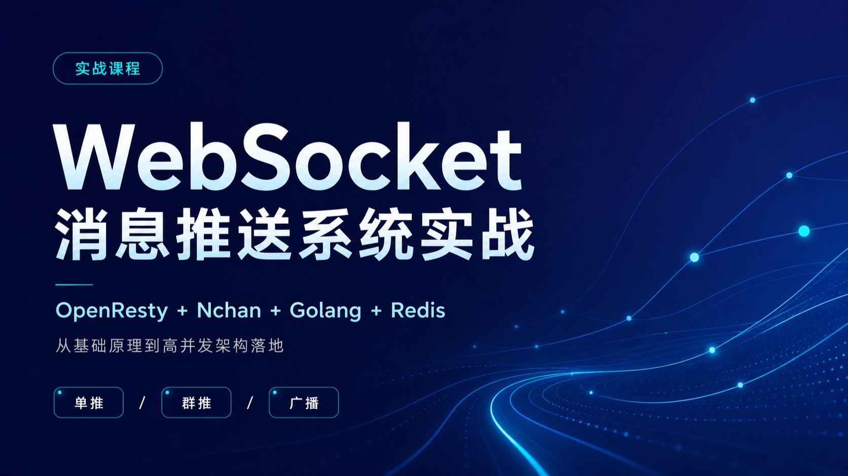 设计分布式百万并发的WebSocket消息推送系统