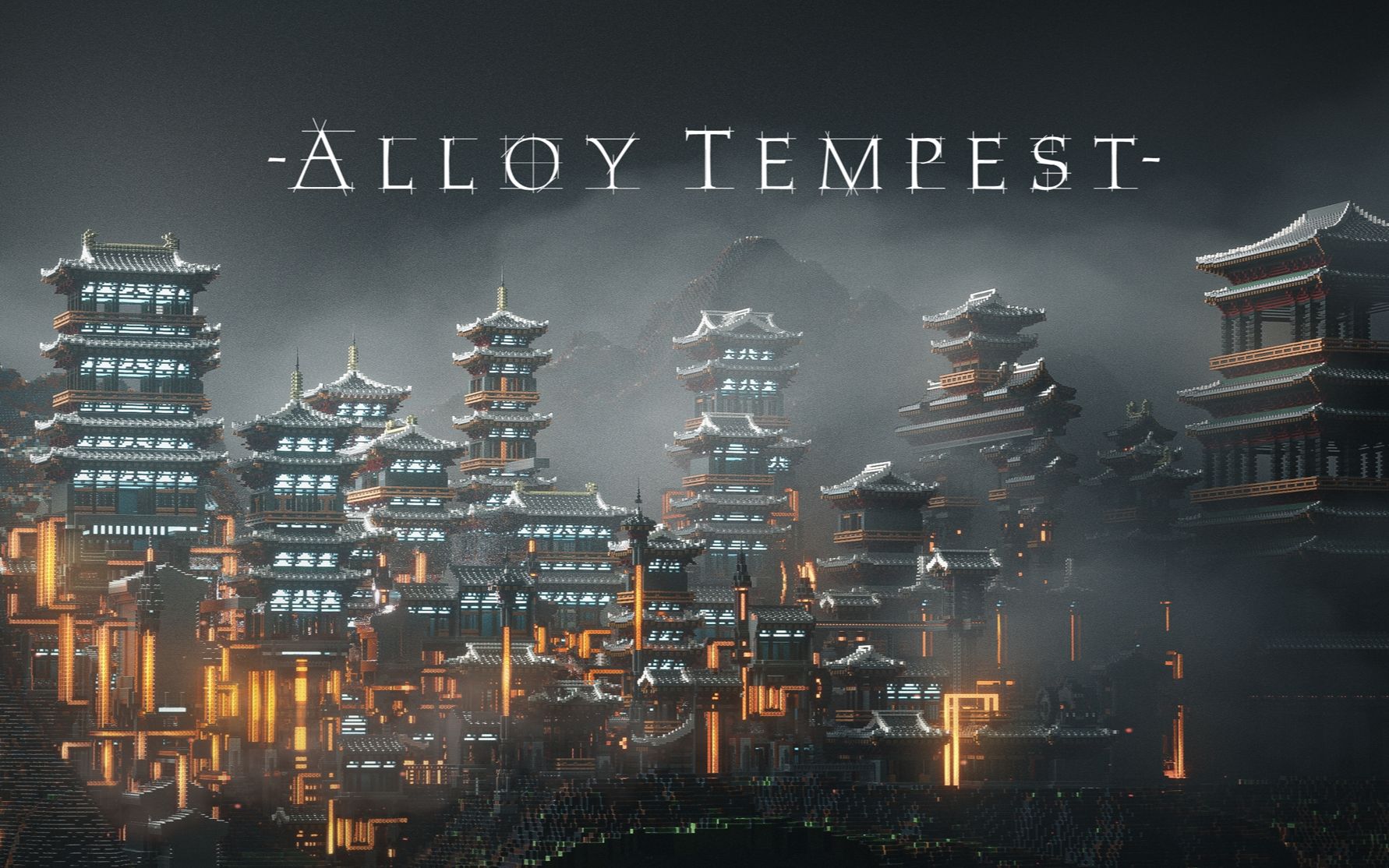 【minecraft】 两分钟时间让我们都燃起来     中式朋克  艾罗伊