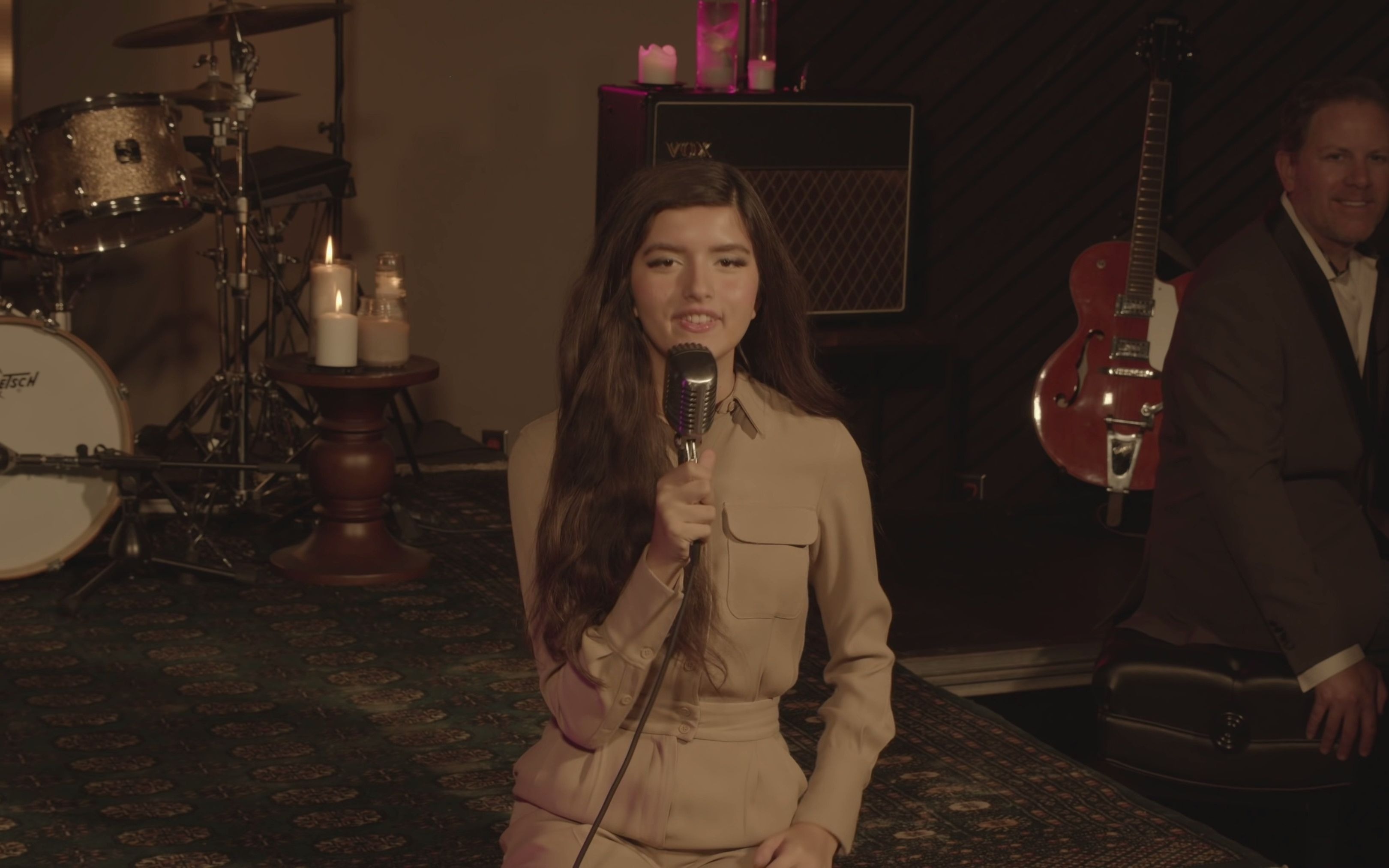 [4k60] angelina jordan - heal the world / l.a live / mj cover