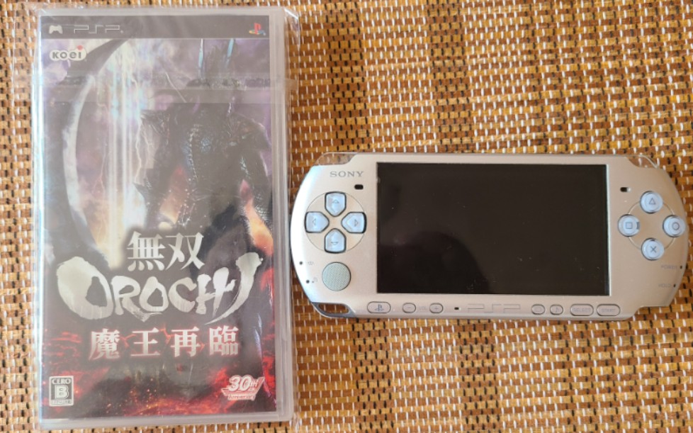 【PSP】《无双大蛇魔王再临》正版UMD游戏试玩