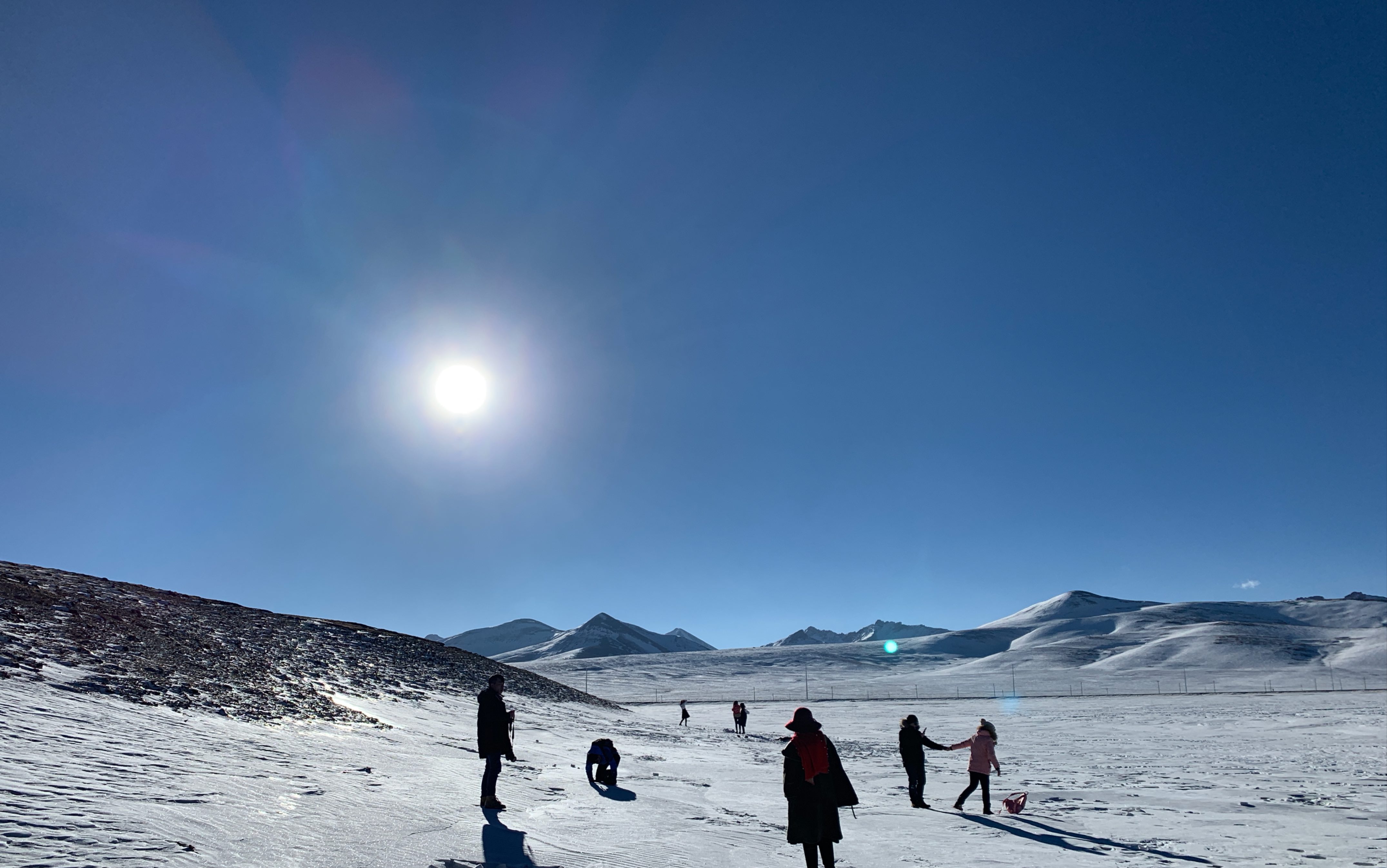 冬天的圣湖纳木错(西藏旅游)20190124