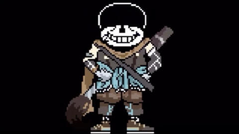 Ink!sans fight 0.39 Phase3-EX AllBosses (HP198) 