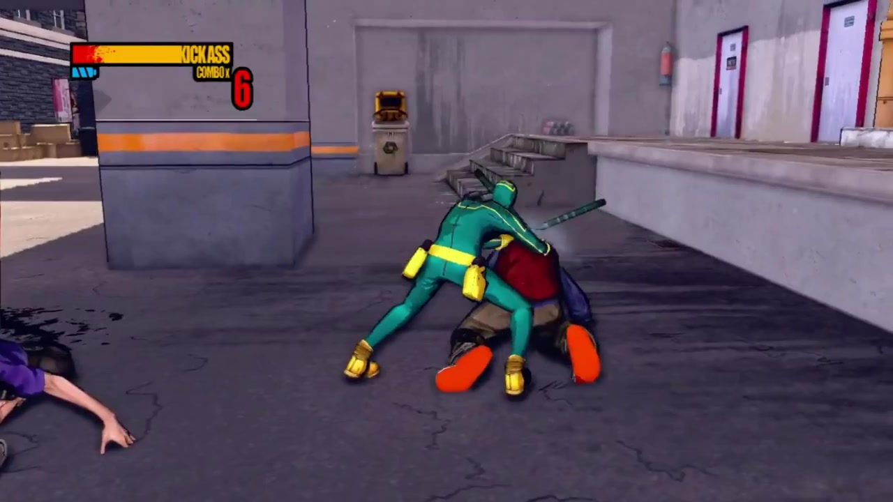 [图]【XBOX360/PS3游戏回顾】海扁王2 通关视频 Kick-Ass 2- The Game