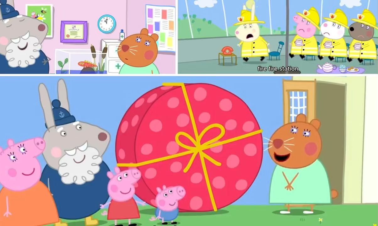 Peppa Pig小猪佩奇英文原版  宠物医生Doctor Hamster的故事(每日更新)哔哩哔哩bilibili