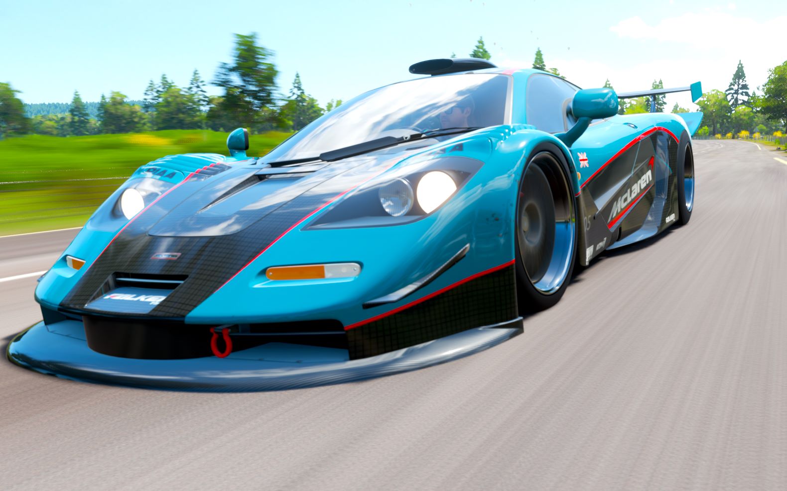 迈凯伦f1 gt环岛7分23秒最快测试纪录!极限竞速地平线4