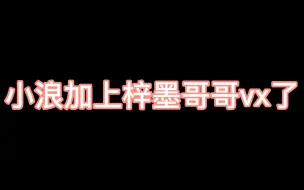 Descargar video: 【流浪X梓墨】传下去小浪有他好哥哥梓墨的vx好友了，主动才有故事下次滴滴吉吉一起五排