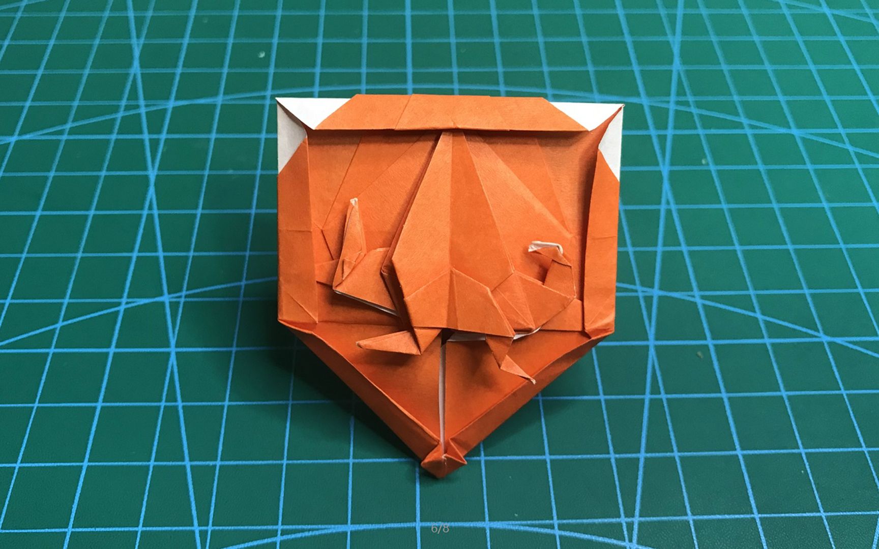 【折纸艺术-物品篇】龙纹盾牌(难度-中等)