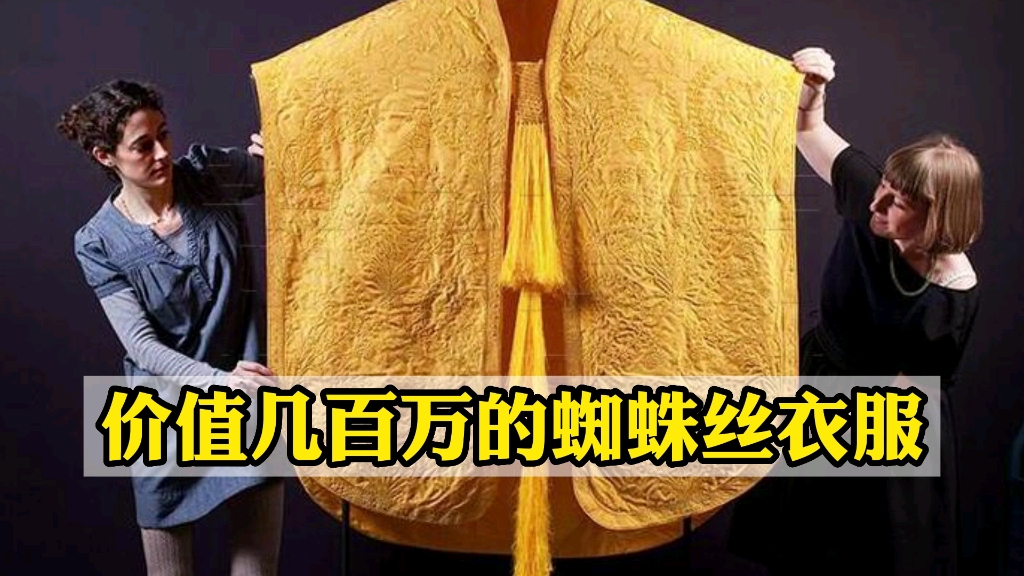 [图]你见过用蜘蛛丝做成的衣服吗