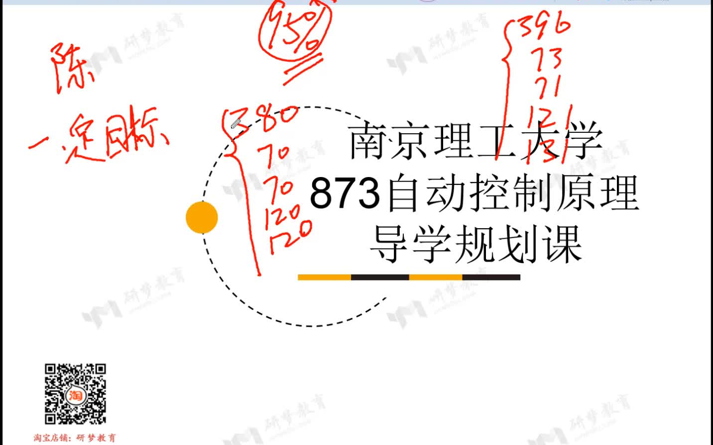 南京理工大学21考研专业课 873自动控制原理导学课(全程规划讲座)哔哩哔哩bilibili