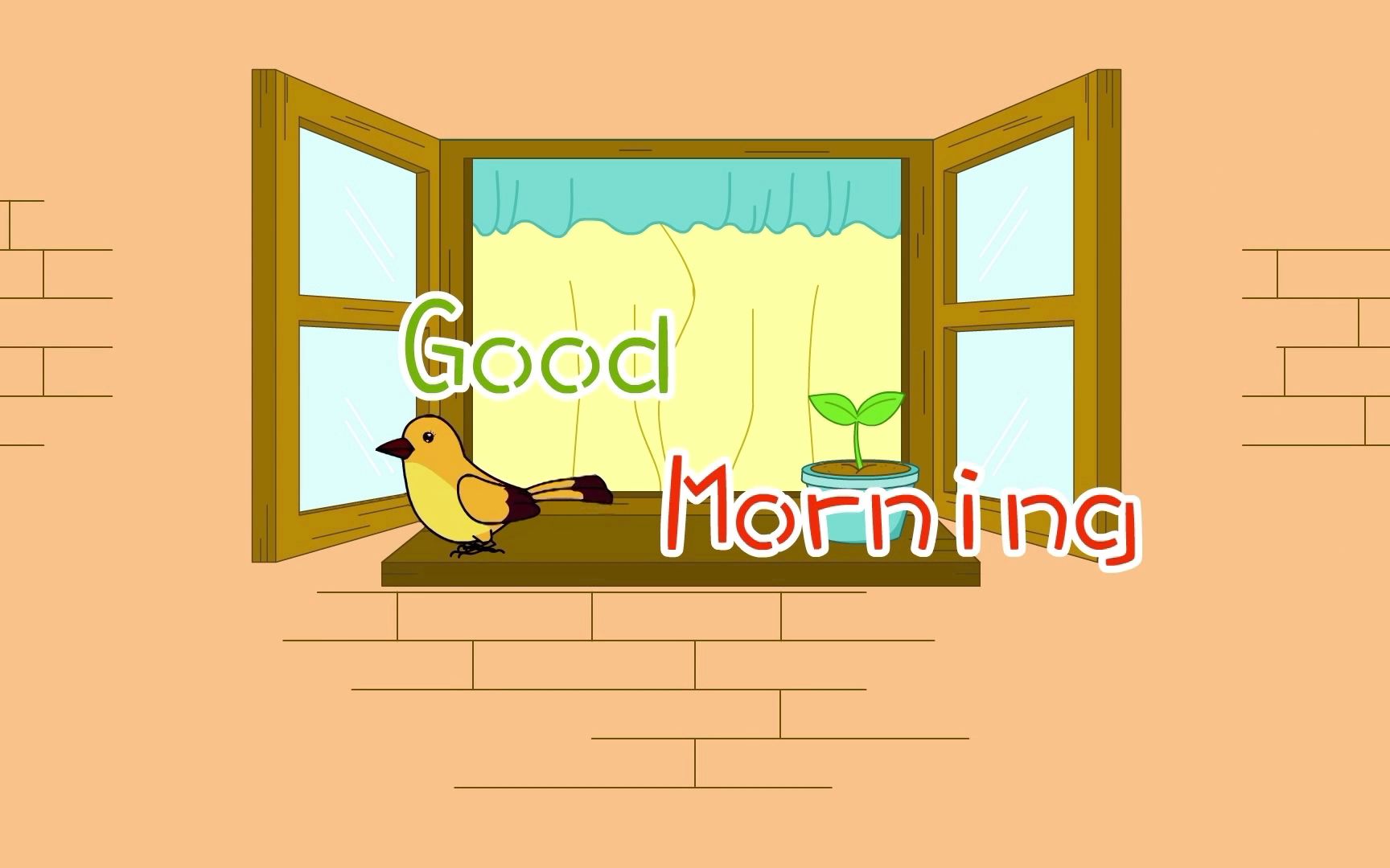 [图]英语儿歌Good Morning