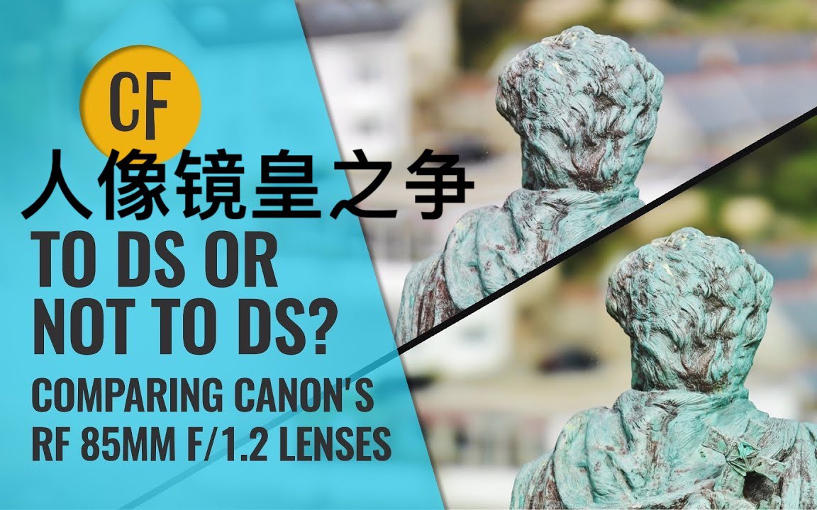 【纯技术评测】佳能RF85L|DS版本与普通版本有什么区别?|To DS or not to DS?哔哩哔哩bilibili