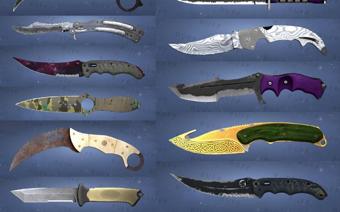 要退坑了,找个有缘人保管好这些刀