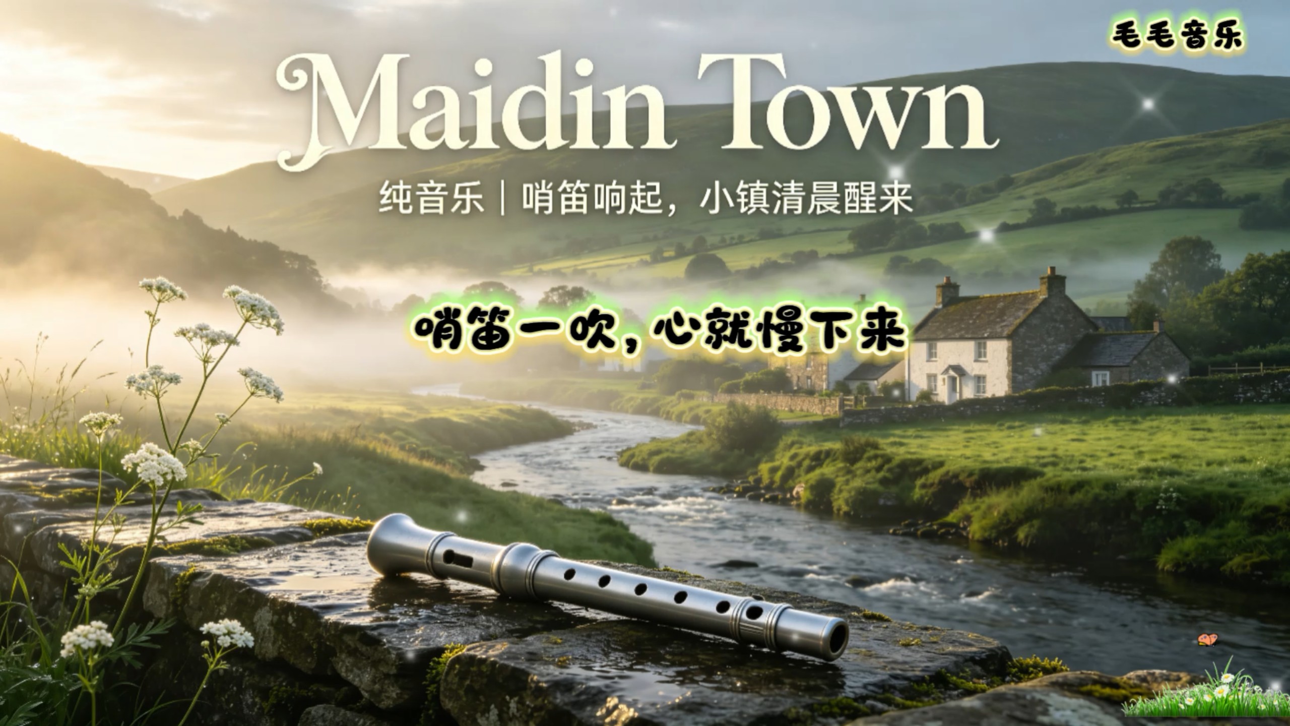 Maidin Town《迈图尔小镇》纯音乐｜哨笛响起，清晨都安静了！