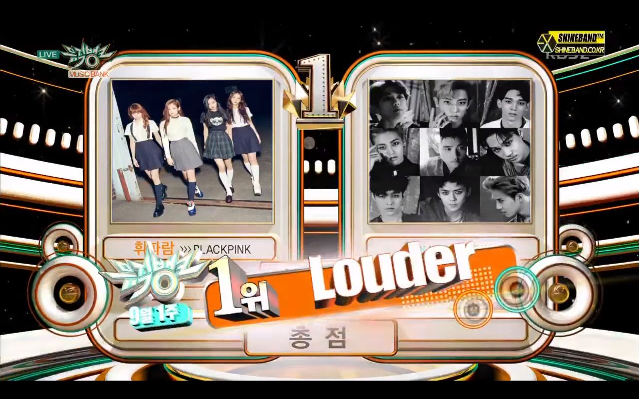 exo160902lotto一位获奖音乐银行musicbank