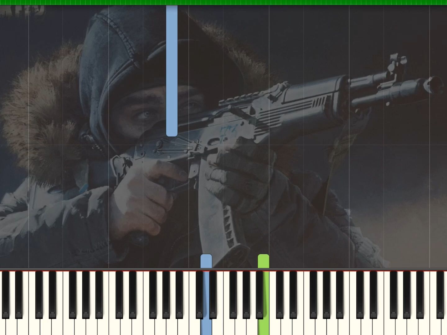 逃离塔科夫背景音乐Escape from Tarkov  Dark Horizon  [Piano Keyboard]哔哩哔哩bilibili